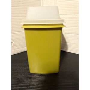 Tupperware Pickle Keeper Container with Pickle Scooper and Lid Vintage 70's